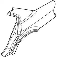 Крыло BMW 41 35 8 163 858