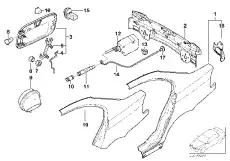 Крыло BMW 41 13 7 062 574