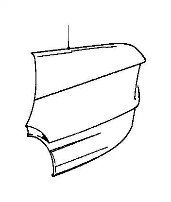 Крыло BMW 41351920892