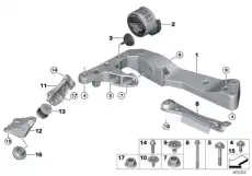 Подушка крепления КПП BMW 22 32 6 860 533