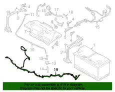 Перемычка АКБ BMW 61129367665