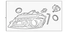 Фонарь габаритный VAG 8P0941029BJ