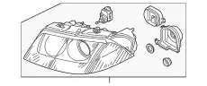 Фонарь габаритный VAG 3B7941018T