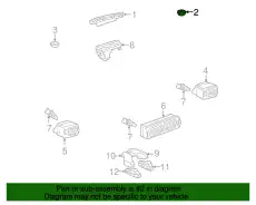Дефлектор для дверного окна, platin 3B08197064ET VAG