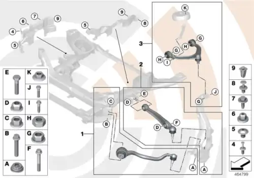 Рычаг подвески BMW 31 12 2 413 483