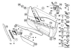 Ручка двери BMW 51 21 7 076 258