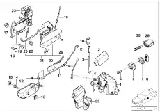 Ручка двери BMW 51 21 8 240 407