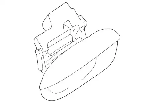 Ручка двери BMW 51218240418