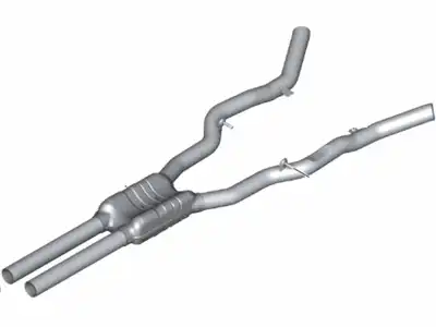 Средний глушитель 18307637095 BMW