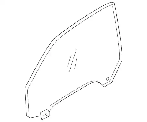 Стекло двери П Пд 51337268728 BMW