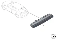 Фонарь задний BMW 63 25 7 236 012