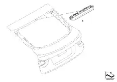 Фонарь задний BMW 63 25 7 187 634