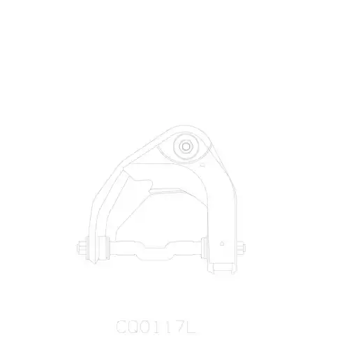Рычаг подвески CTR CQKH-17L передняя ось слева