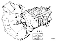 Уплотнит. комплект 4-ступенч. КПП 'Af' ! \BMW 1500-2000CS, 1502-2002tii, 3' E21, E30, 5' E12, E28 23 00 9 065 645
