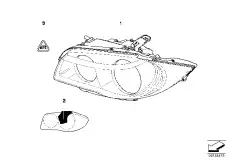 Фара BMW 63 11 6 924 668