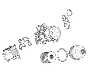 Фильтр масляный BMW 11 42 8 643 749