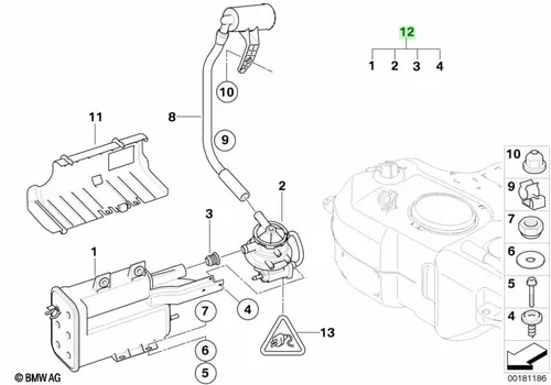 Салонный фильтр BMW 16126766391