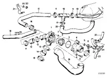 Шланг для прокачки !8X13MM \BMW 3' E21, E30, E36, 5' E12, E28, E34, E39, 6' E24, 7' E23, 17 12 1 712 736