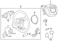 8U0971589A Элемент VAG