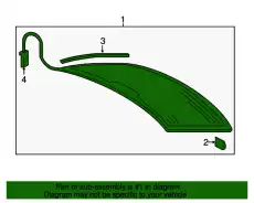 Заднее стекло, без предварит. обработки 8V5845501GNVB VAG