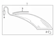 Заднее стекло, без предварит. обработки 8V5845501GNVB VAG