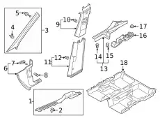 1J0863265A Зажим VAG
