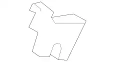 Замок, чёрный satinschwarz 1C0827505E01C VAG