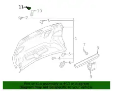 Исполнительный элемент 8W6880129 VAG