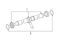 Карданный вал 8R0521101C VAG