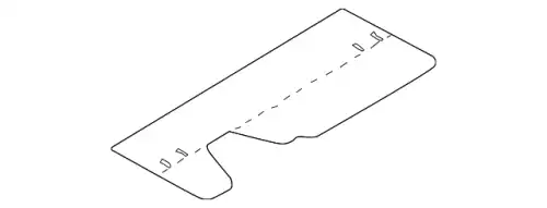 Коврик в багажник VAG 1K58639461BS