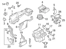 Кожух 4B1819164 VAG