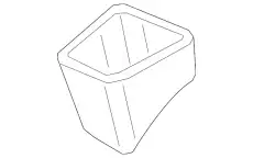 Кожух, чёрный satinschwarz 80B8571099B9 VAG
