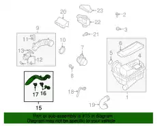Коллектор, впускной 1K0129565AA VAG
