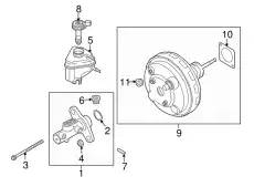 Расширительный бачок VAG 7L8611303A
