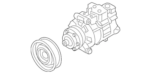 Компрессор климатической уст. 8W0816803A VAG