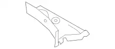Короб водоотводящий 5Q0805397B VAG