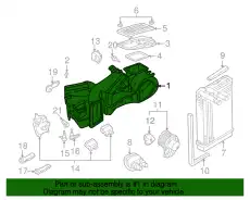 Корпус с испарителем 8D1820024B VAG