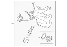 Корпус суппорта 5QM615424 VAG