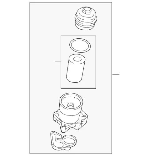 Фильтр масляный VAG 06M115401F