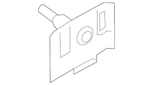 КРЕПЕЖНАЯ ПЛАСТИНА 8K0807739A VAG