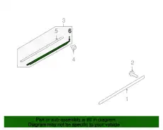 уплотнитель двери справа снаружи 4F0837478A VAG