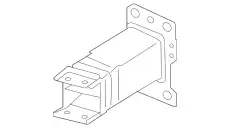 Кронштейн 8W0807134A VAG