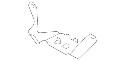 Кронштейн 7L0819605A VAG
