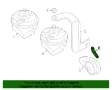 Кронштейн 7L0971457A VAG