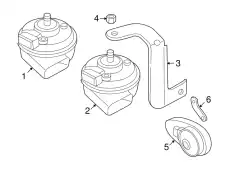 Кронштейн 7L0971457A VAG
