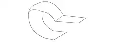 Кронштейн 7L6121129A VAG