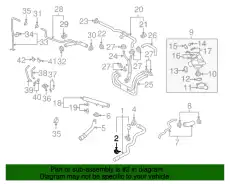 Кронштейн 7L6121129A VAG
