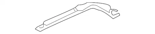 Кронштейн АКБ 7L0803367 VAG