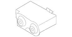 Кронштейн блока управления 8K0907366 VAG