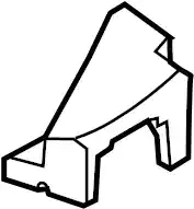 Кронштейн для бампера 5C6857534A VAG
